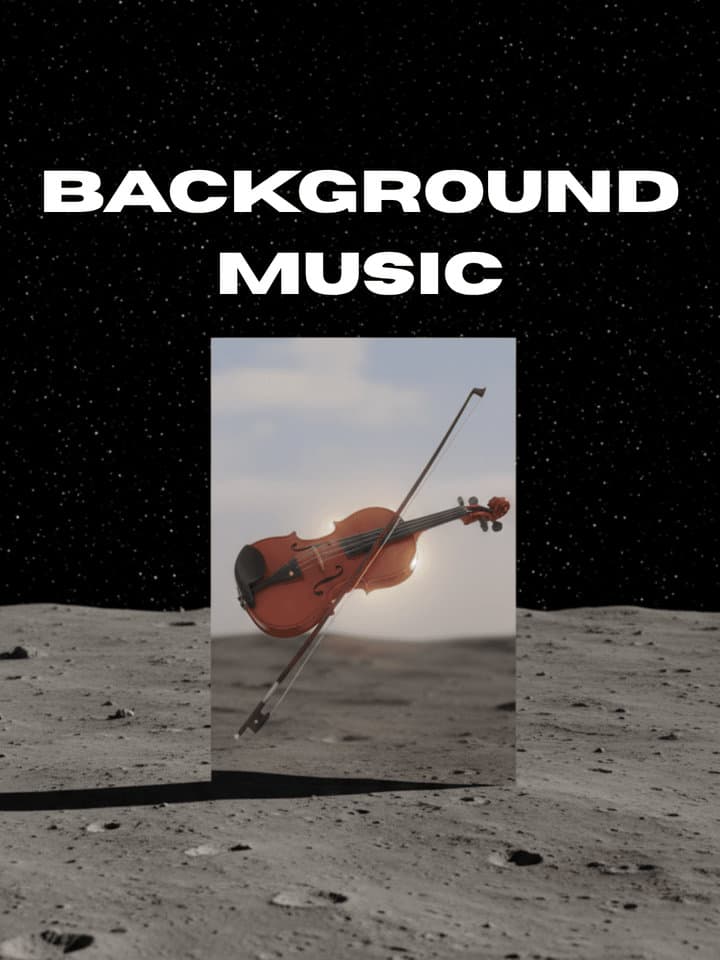 AI background music generation workflow interface example