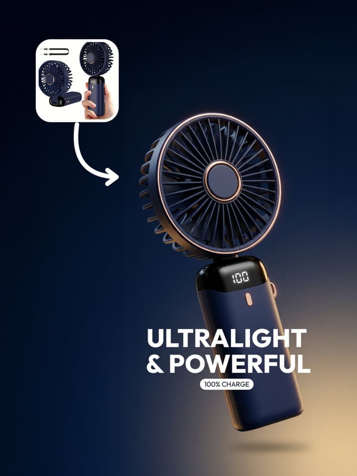 AI-generated Meta poster ad creative for Facebook and Instagram campaigns